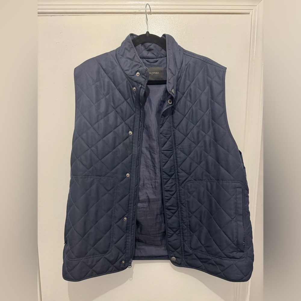 Banana Republic Navy Vest